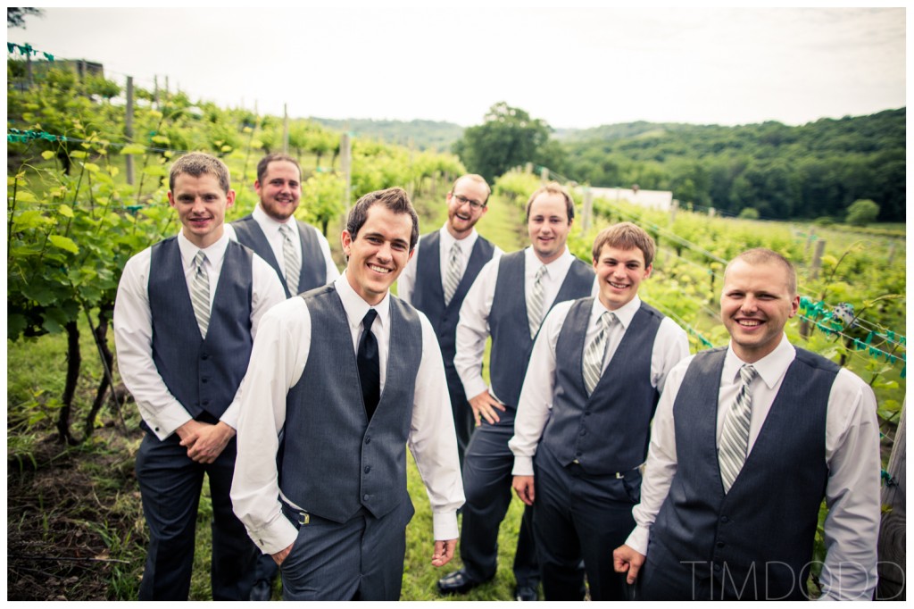 Caitlin and Ryan Tim Dodd Photography Cedar Falls Iowa Park Farms Winery Wedding Pictures 43